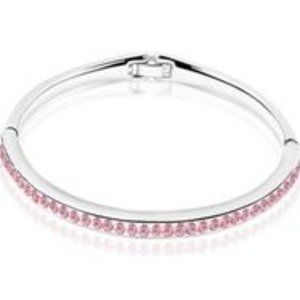 Stainless Steel Bracelet made with Crystal